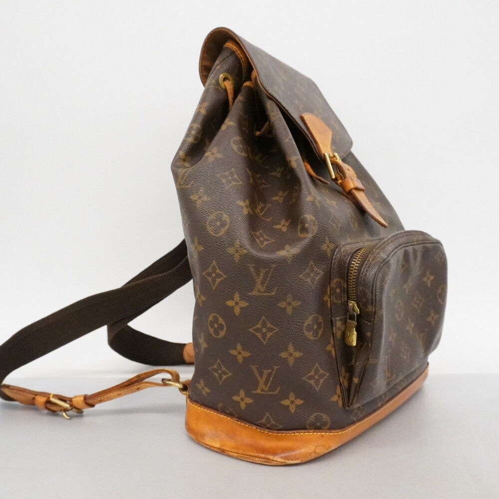 LOUIS VUITTON Authentic Brown Monogram Backpack - Picture 2 of 16